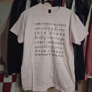 Gildan Pink Short Sleeve Tee